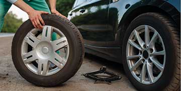 9.12 La rueda de repuesto